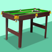 英辉INVUI 台球桌儿童款家用 黑八迷你球桌儿童大号木质游戏桌1.6米