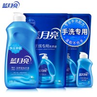 蓝月亮风清白兰手洗洗衣液:500g(翻盖)+500g袋装×2+80g旅行装