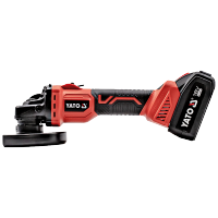 YATO YT-8282995C无刷锂电角磨机18V 125mm-4.0Ahx2 台 XM 125mm-4.0Ahx