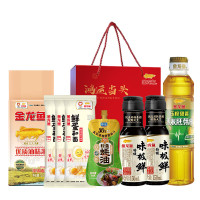 金龙鱼 鸿运当头-伴手礼盒39.9A型 700ML+880G