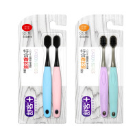 舒客(Saky) 炭丝能量牙刷/(4组)8支装