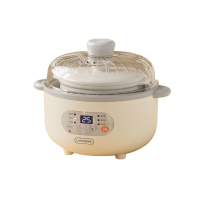 丽特斐 智能隔水电炖盅OBQ-DD01白色0.8L