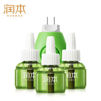 润本 蚊香液50ml*3瓶+1器