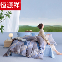 恒源祥 露影磨毛四件套HYX234TJ-DZ 200*230cm