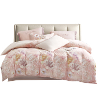 恒源祥 云柔针织全棉四件套-春夕(粉)HYX300TJ 220*240cm