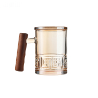 山重山(MOM) 富贵连绵回纹杯(琥珀金)6235