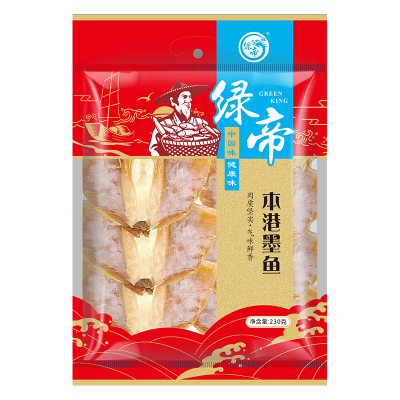 绿帝 本港墨鱼230g*1袋