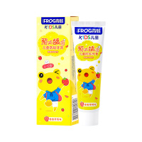 青蛙(FROG) 儿童2-12岁防蛀牙膏 GA869 60g草莓味*1支