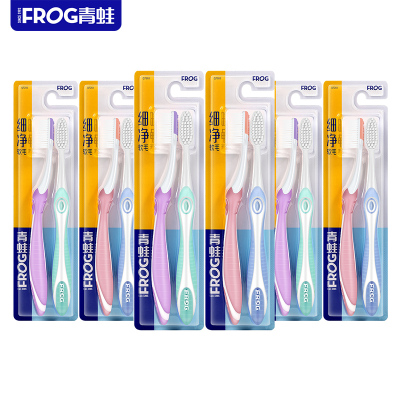 青蛙(FROG) 物语系列202牙刷 2支装*6板(颜色随机)