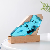 镳灵海洋树脂灯15.9*10.6*5cm观海个性展台HT0005(1000个起定)