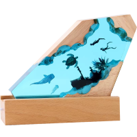 镳灵海洋树脂灯25.5*21*4CM观海个性展台HT0002(1000个起定)