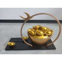 镳灵仿真元宝装饰摆件YB002