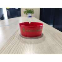 镳灵密胺脂烟灰缸MAZYHG001宽10cm*高4cm,底宽9cm(可定制)