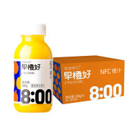 零度果坊 早橙好零度果坊NFC鲜榨果汁橙汁280ml*8瓶