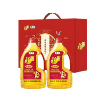 -中粮福临门非转基因食用调和油礼盒1.8L*2