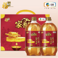 -中粮福临门传承土榨花生油礼盒1.8L*2
