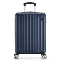 爱华仕(OIWAS) 时尚商务万向飞机轮拉杆箱OCX6669B 20寸深蓝色