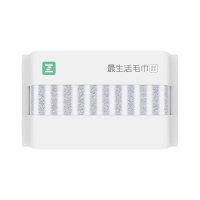 最生活 条纹系列A1171条纹毛巾灰白 34*80cm* 1条装-
