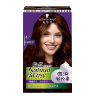 施华蔻(Schwarzkopf) 怡然染发摩丝4.7 暖枫栗棕
