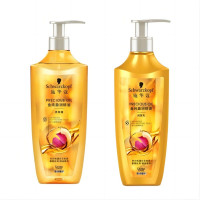 施华蔻(Schwarzkopf) 金纯盈润精油洗护组合 洗发水600ml+护发素600ml