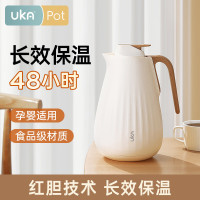 UKA POT水滴款保温壶UKM31 1.3L牛 奶白