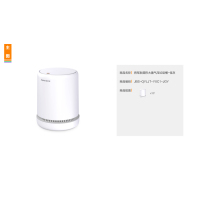 佳帮手 将军肚圆形大盖气压垃圾桶佳灰250*250*312mm(12.3L)