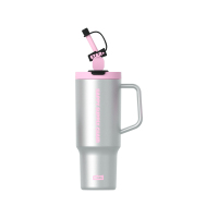 世大家 多巴胺吸管杯1200ml璀璨银