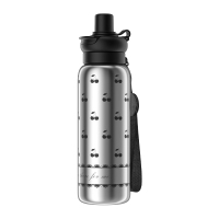 世大家 玛丽苏保温杯700ml法式樱桃(黑)