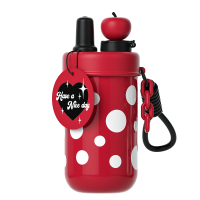 世大家 苹果屋保温杯560ml柏林少女(陶瓷款红)