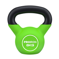 PROIRON普力艾 浸塑壶铃绿色6kg