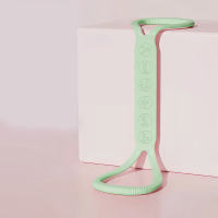 PROIRON普力艾 硅胶8字拉力器苹果绿35磅