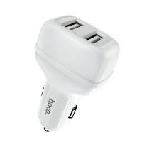 hoco Z36创宇双口车载充电器白色