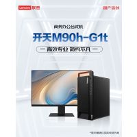 联想信创 开天M90h G1t 国产信创商用办公高端台式机电脑+XQ27E显示器