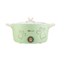 小熊 多功能电火锅春意绿1500W DHG-P50G5