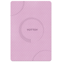 yottoy 加大加宽亲子瑜伽垫190*130*0.8cm薄雾紫