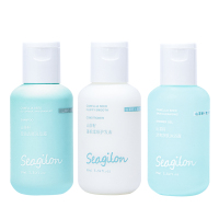 森之露(Seagilon) 山茶籽系列洗护沐99ml*3瓶(洗发水+沐浴露+护发素)