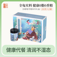 双钱 红豆燕麦龟苓膏200g*12罐