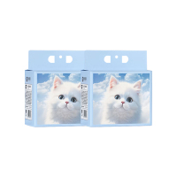 植护 绒柔纸云朵熊挂式抽纸200抽2提