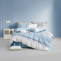 罗莱家纺(LUOLAI) 蓝梦风尚全棉四件套200*230cm