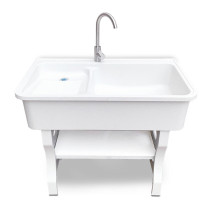 依诗幕洗衣池一体台盆阳台户外洗手池(含安装)110cm