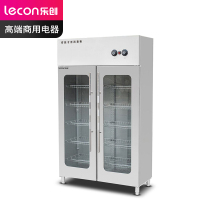 乐创(lecon) 商用双门消毒柜 光波热风循环 密胺专用消毒柜 LC-J-XD08