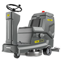 博赫尔(POHIR) 驾驶式洗地机商用工业商场商用地面清洗机车KH-760免维护