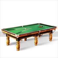 健伦(JEEANLEAN) 标准台球桌 黑8中式桌球台顶配版JLAB106