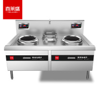 喜莱盛 电炒灶 XLS-XCL12SDDG2 双灶 磁控式 8档 0401015689&&