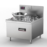 乐创(lecon)商用电磁单头单尾小炒灶 12KW大功率酒店饭堂企业炒灶380V LC-J-A12X