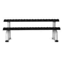 军霞(JUNXIA)JX-825 双层哑铃架健身房商用固定磅数哑铃套装(含哑铃)