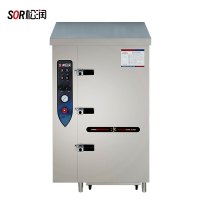 SOR松润 商用蒸柜 酒店饭店学校医院食堂用SOR-M402 单门蒸房蒸饭柜 30KW 30盘