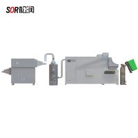 SOR松润 商用垃圾处理器系统 餐馆酒店学校厨房用SOR-C410 日处理量2000kg微生物降解+餐厨减量机1台+光解