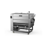 乐创(lecon)毛刷清洗去皮机 商用饭店食堂土豆地瓜 剥皮机 450kg/h LC-J-CX1300