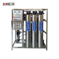 SOR松润 商用净水器 适用企事业行政服务单位酒楼写字楼等商业家庭用水SOR-A307 纯水设备 1吨/H 不锈钢罐
